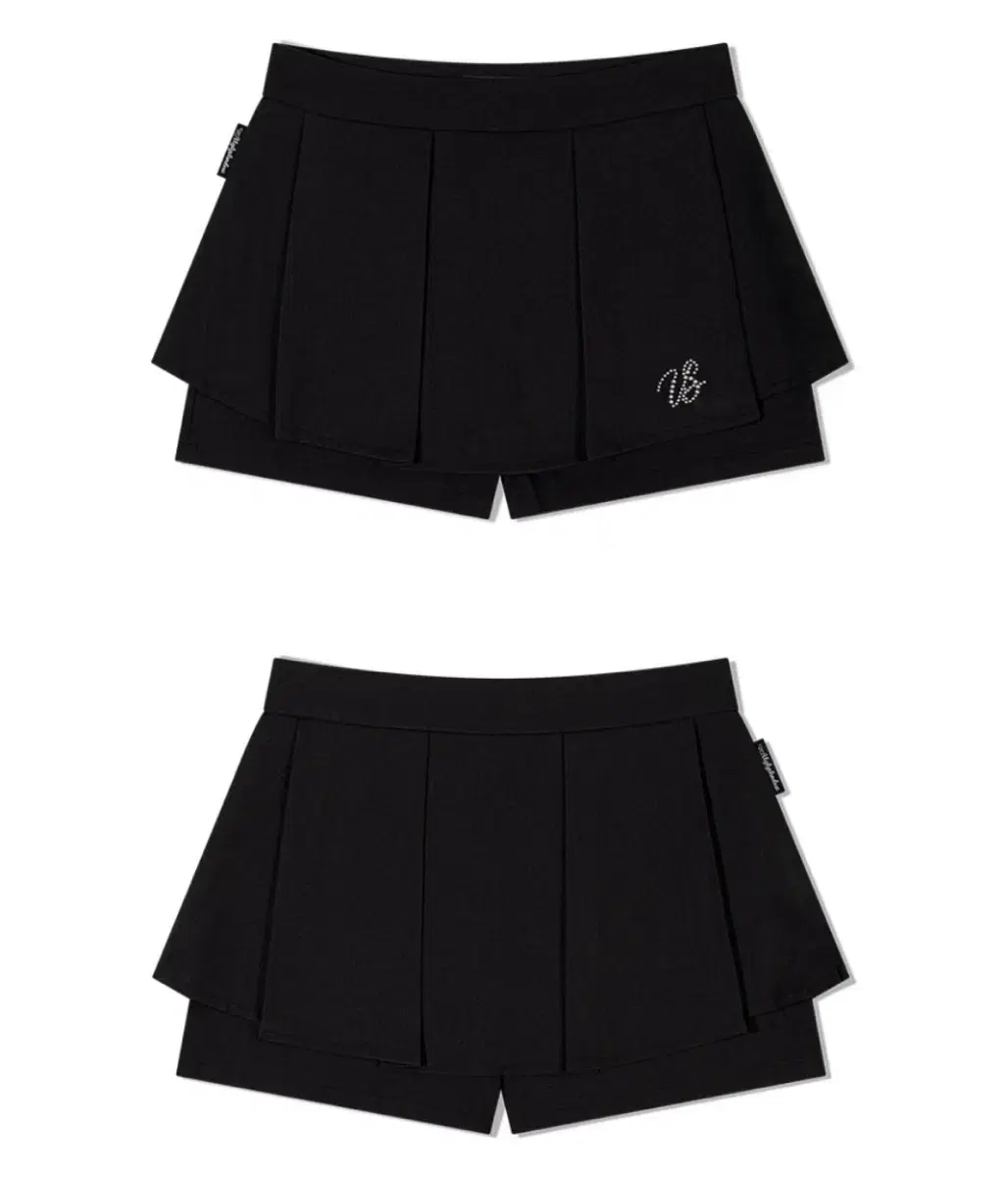 어글리쉐도우 TULIP PANTS SKIRT(BLACK)